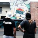 Painting “Paradise” with INSA and ROID at POW! WOW! Hawaii 2014