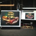 "The Heat Is On" Lithograph by Case Maclaim