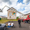 Mural Painting at Benjamin Franklin Village | Mannheim