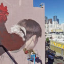 Etam Cru “Mr. Rooster” in Downtown Los Angeles Flower District