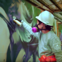 Legal Trainpainting on Graffiti Jam in China