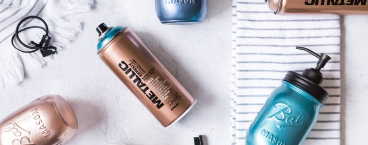 DIY PROJECT NICESTTHINGS METALLIC SOAP DISPENSER