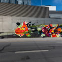 CARAMBOLAGE MURAL GERMAN ARTIST SatOne MUNICH GERMANY