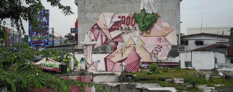 SPLASH BURN Art against palm oil industry