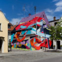 “UNDER ONE ROOF“ MURAL BY GERMAN ARTIST SATONE IN PFAFFENHOFEN – GERMANY