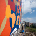 Alexey Kislow and Roman Muratkin new murals in Saint Peterburg