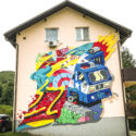 Chez 186 and Sarme – A mural for Graffiti na Gradele
