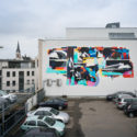 “BREAKING MONOTONY” MURAL BY SatOne – Giessen, Germany 2017