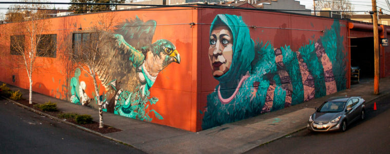 TOGETHER WE RISE A PROJECT IN PORTLAND BY aptART