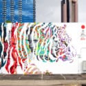 TRISTAN & MATT EATON PAINTING “RABINDRA” MURAL
