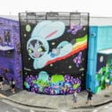 PERSUE PAINTS MURAL FOR POW! WOW! HAWAII