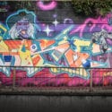 Corona Dampf 2020 Graffiti Walls